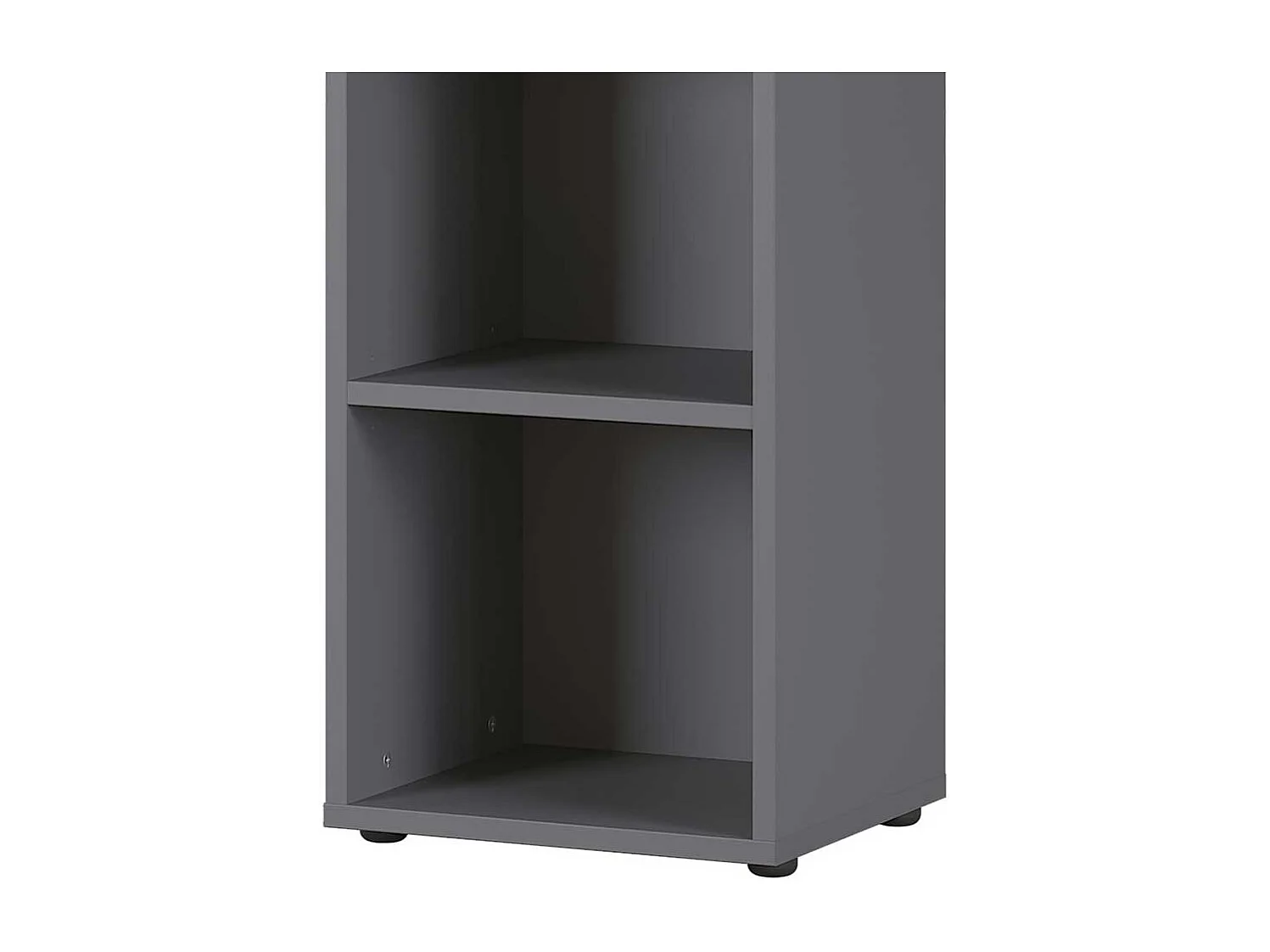 Büro Standregal in Dunkelgrau 45 cm breit