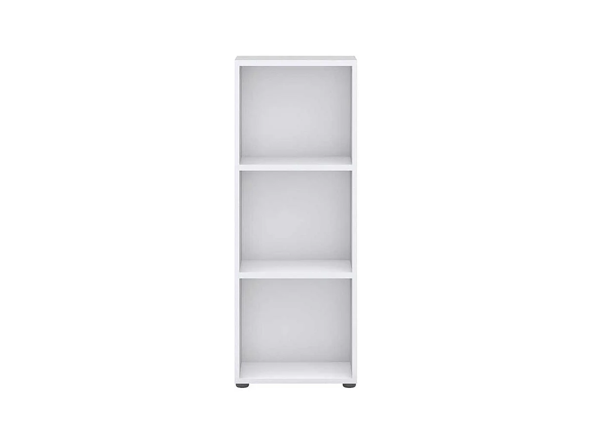 B�roregal mit 3 F�chern Wei�