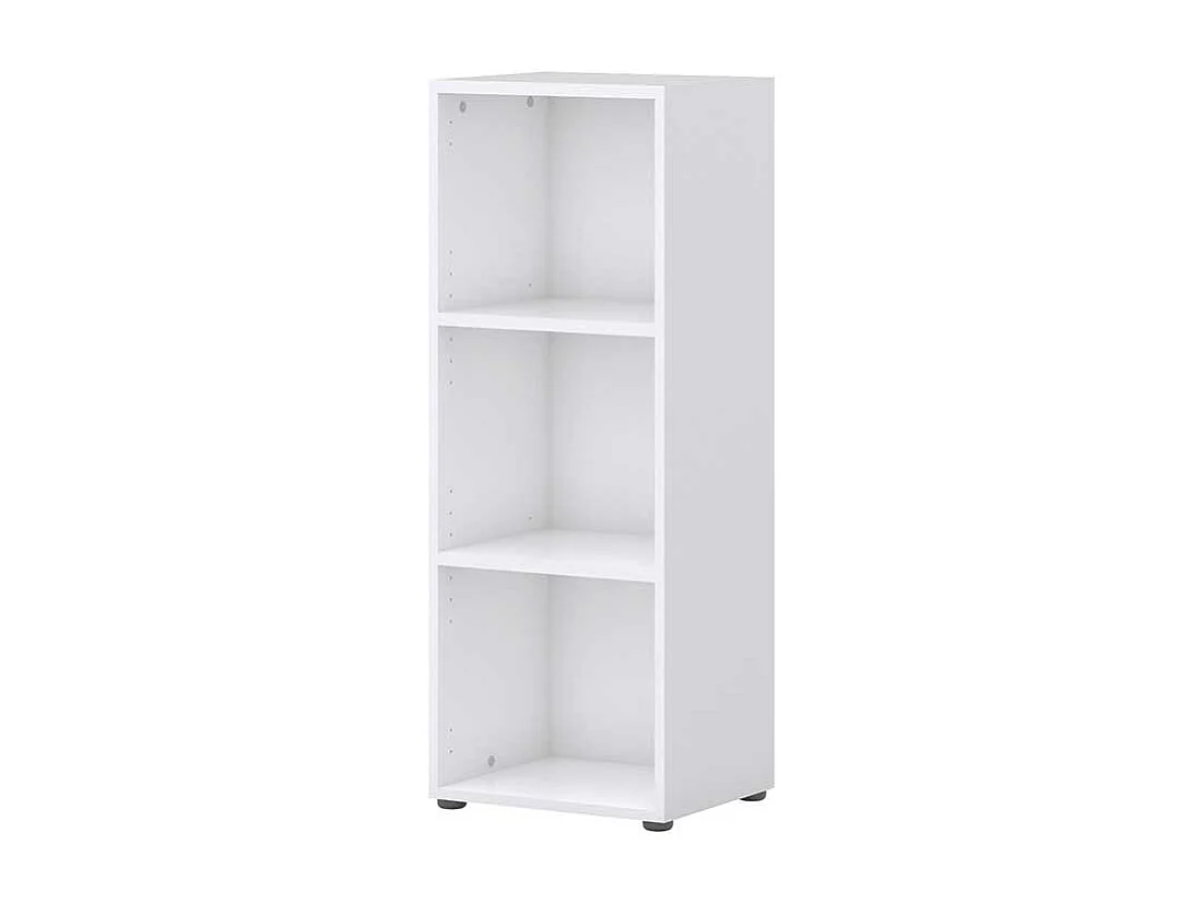 B�roregal mit 3 F�chern Wei�