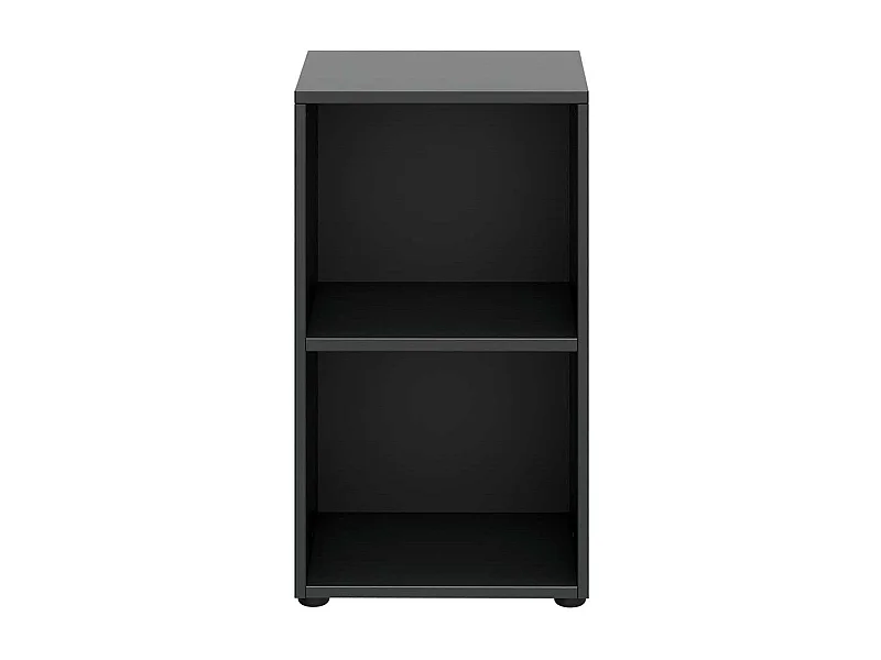 B�roregal klein in Anthrazit 2 Ordnerh�hen