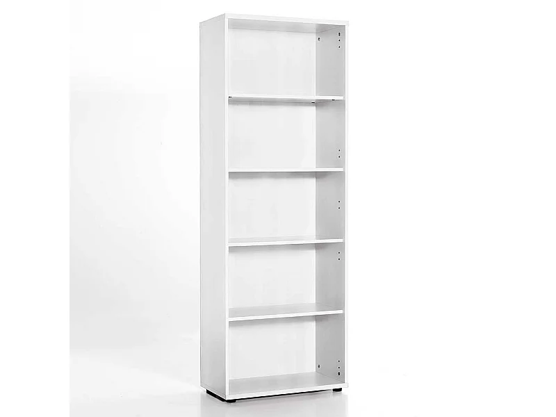 Büro Aktenregal in Weiß melaminbeschichtet