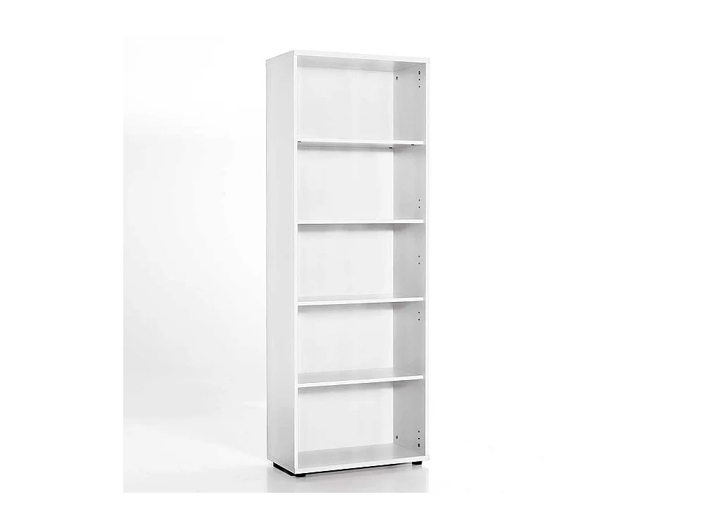 Büro Aktenregal in Weiß melaminbeschichtet