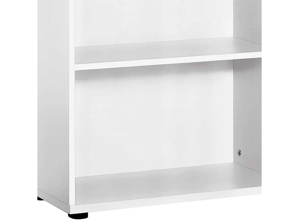 Büro Aktenregal in Weiß melaminbeschichtet