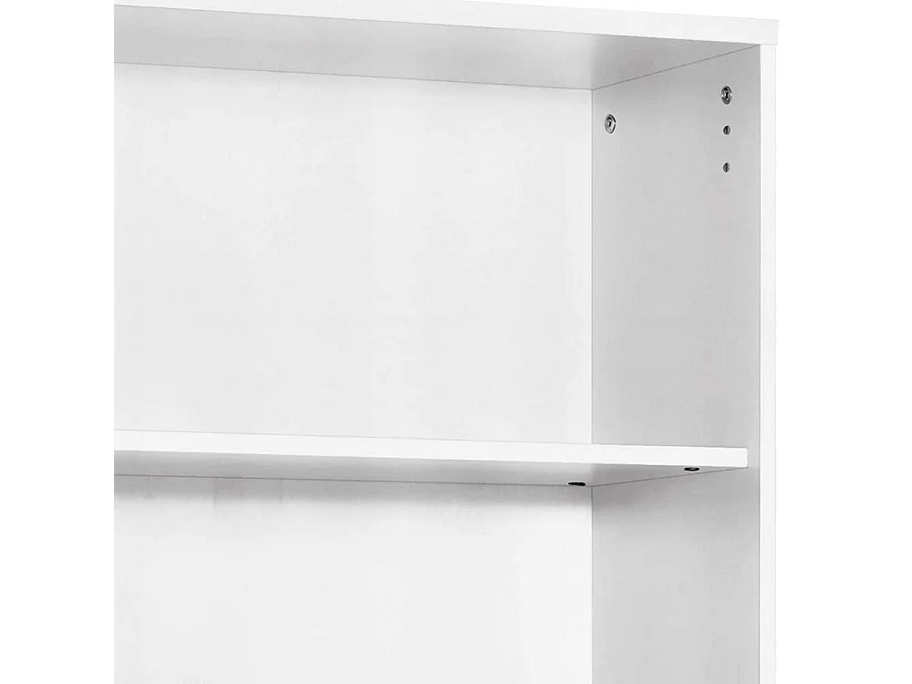 Büro Aktenregal in Weiß melaminbeschichtet