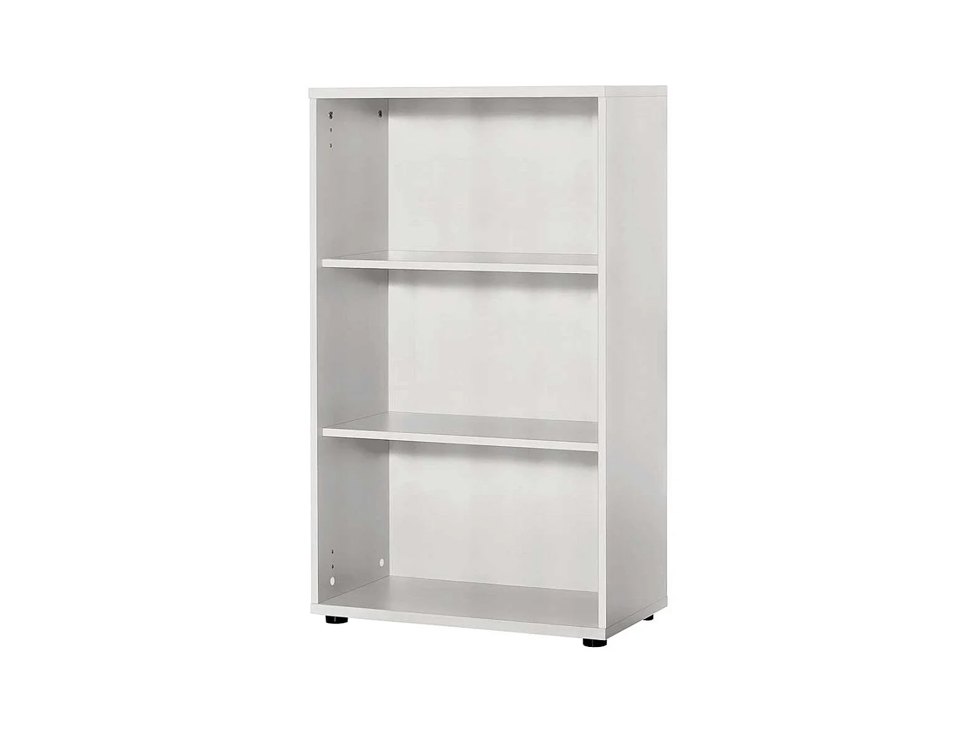 Büroregal in Weiß 3 Ordnerhöhen