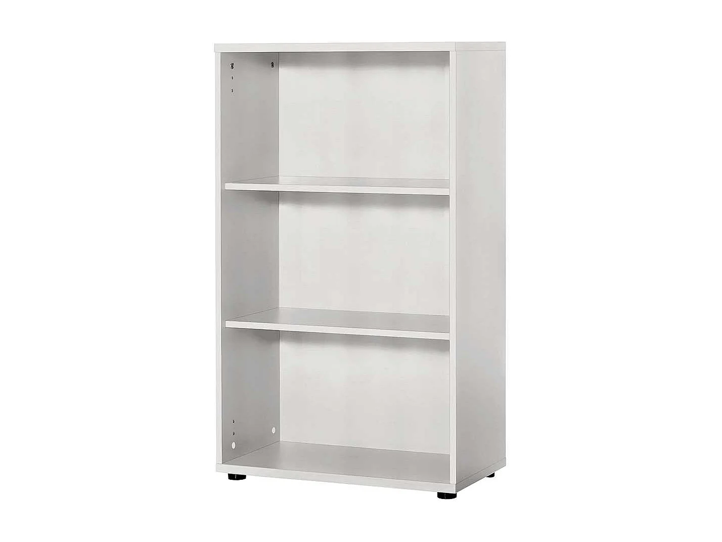 Büroregal in Weiß 3 Ordnerhöhen