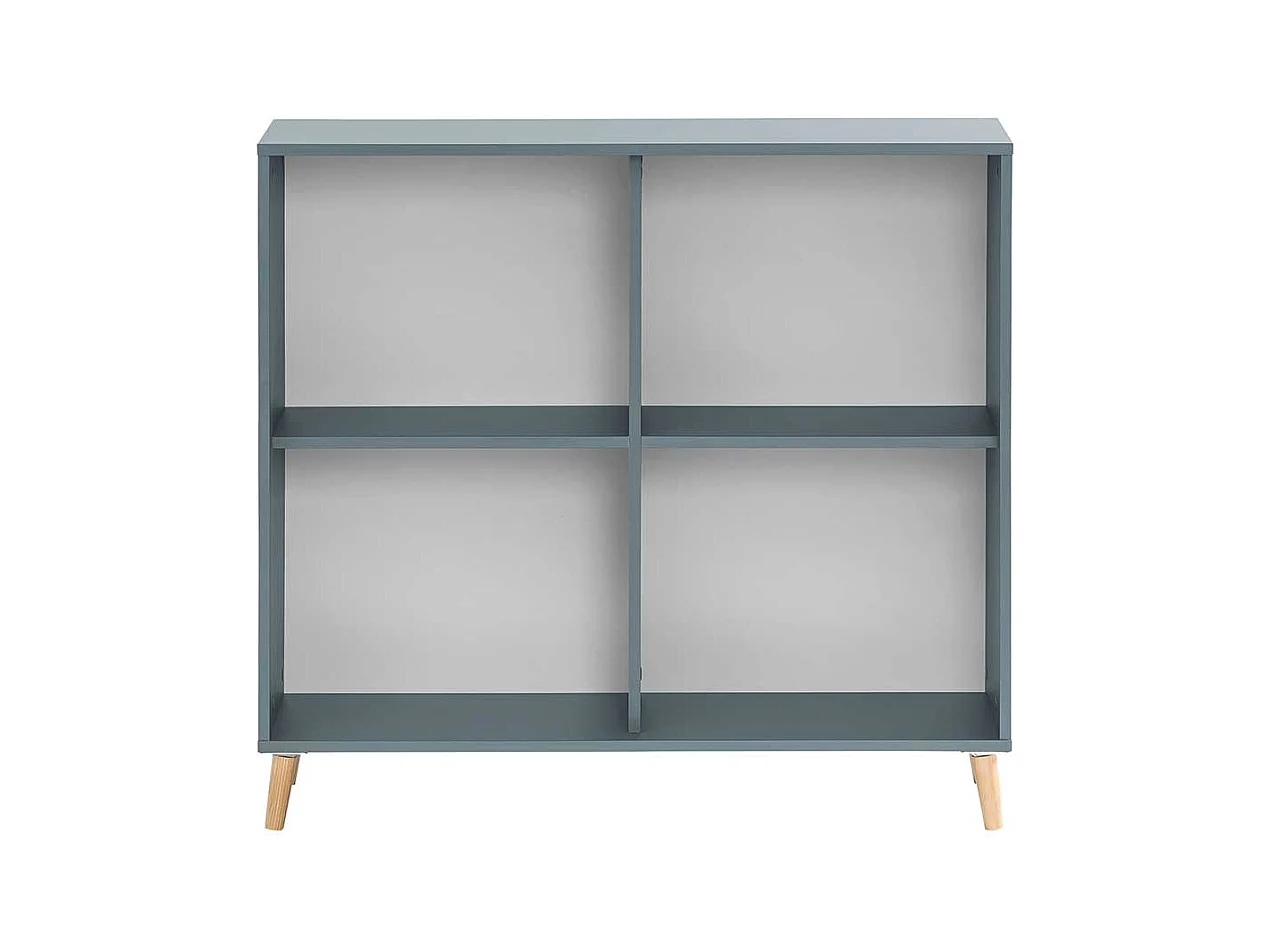 Büro Standregal in Petrol melaminbeschichtet Made in Germany