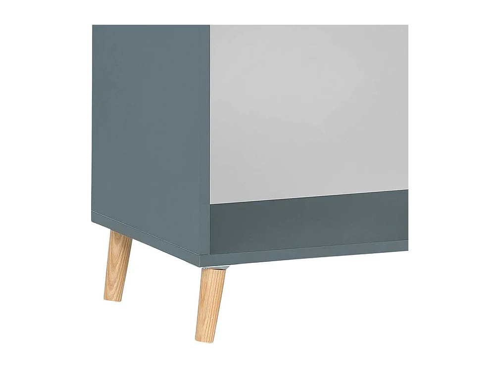 Büro Standregal in Petrol melaminbeschichtet Made in Germany