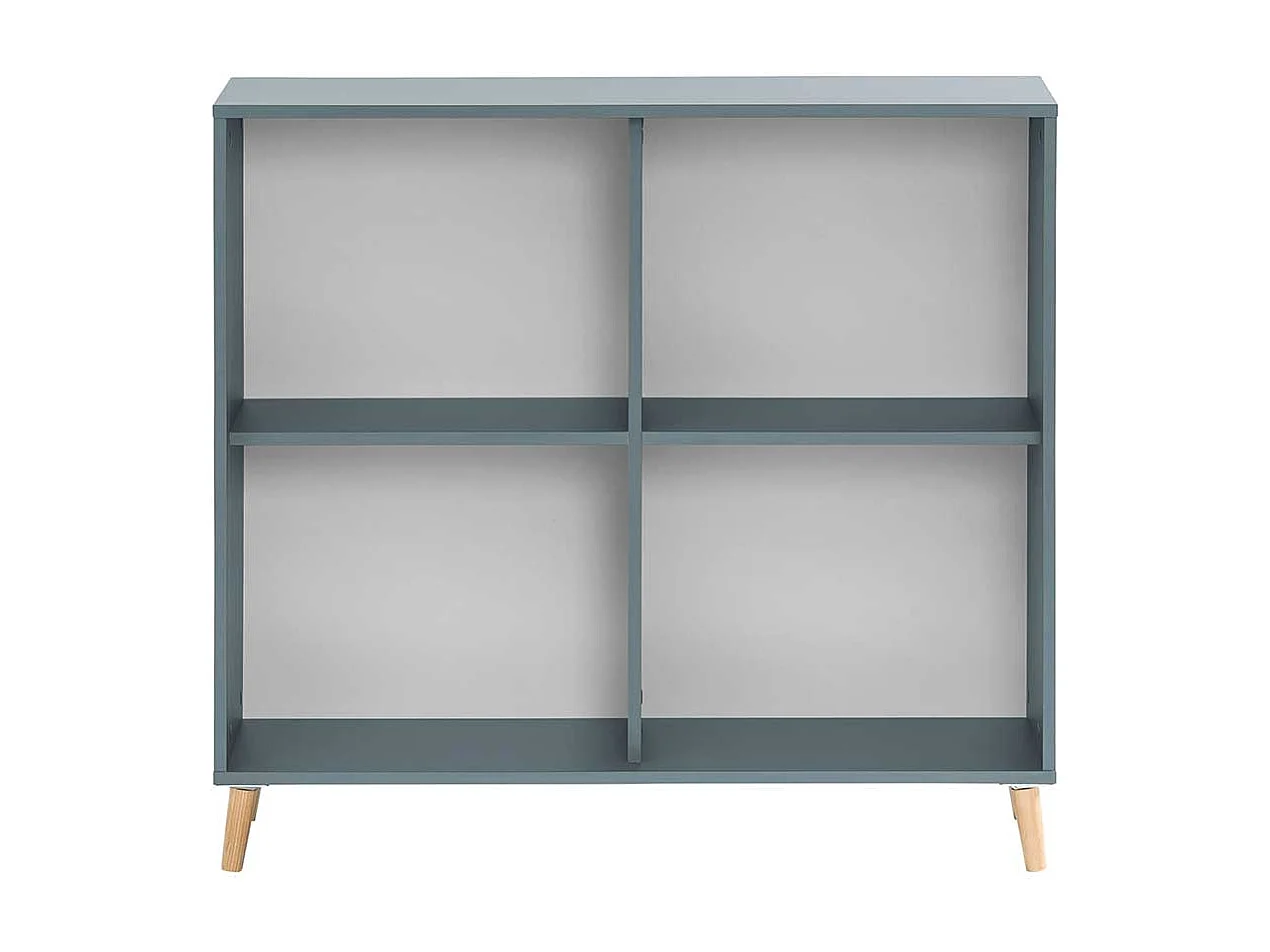 Büro Standregal in Petrol melaminbeschichtet Made in Germany