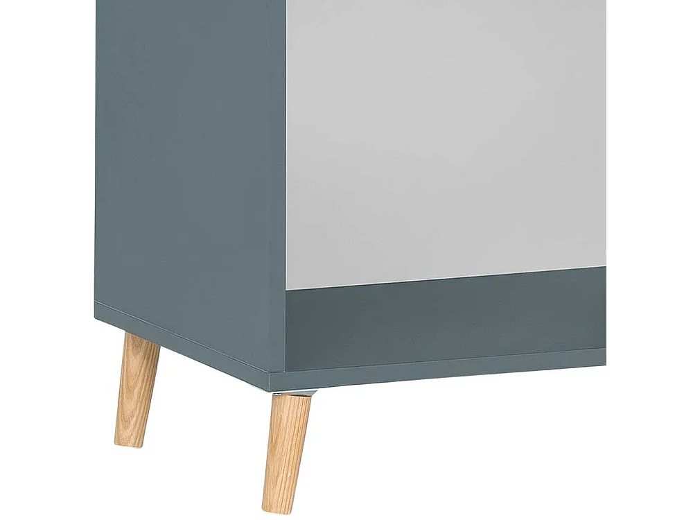 Büro Standregal in Petrol melaminbeschichtet Made in Germany