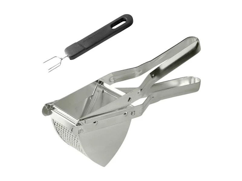 Duo Presse-purée à levier et Fourchette 3 dents pour pommes de terre Fackelmann