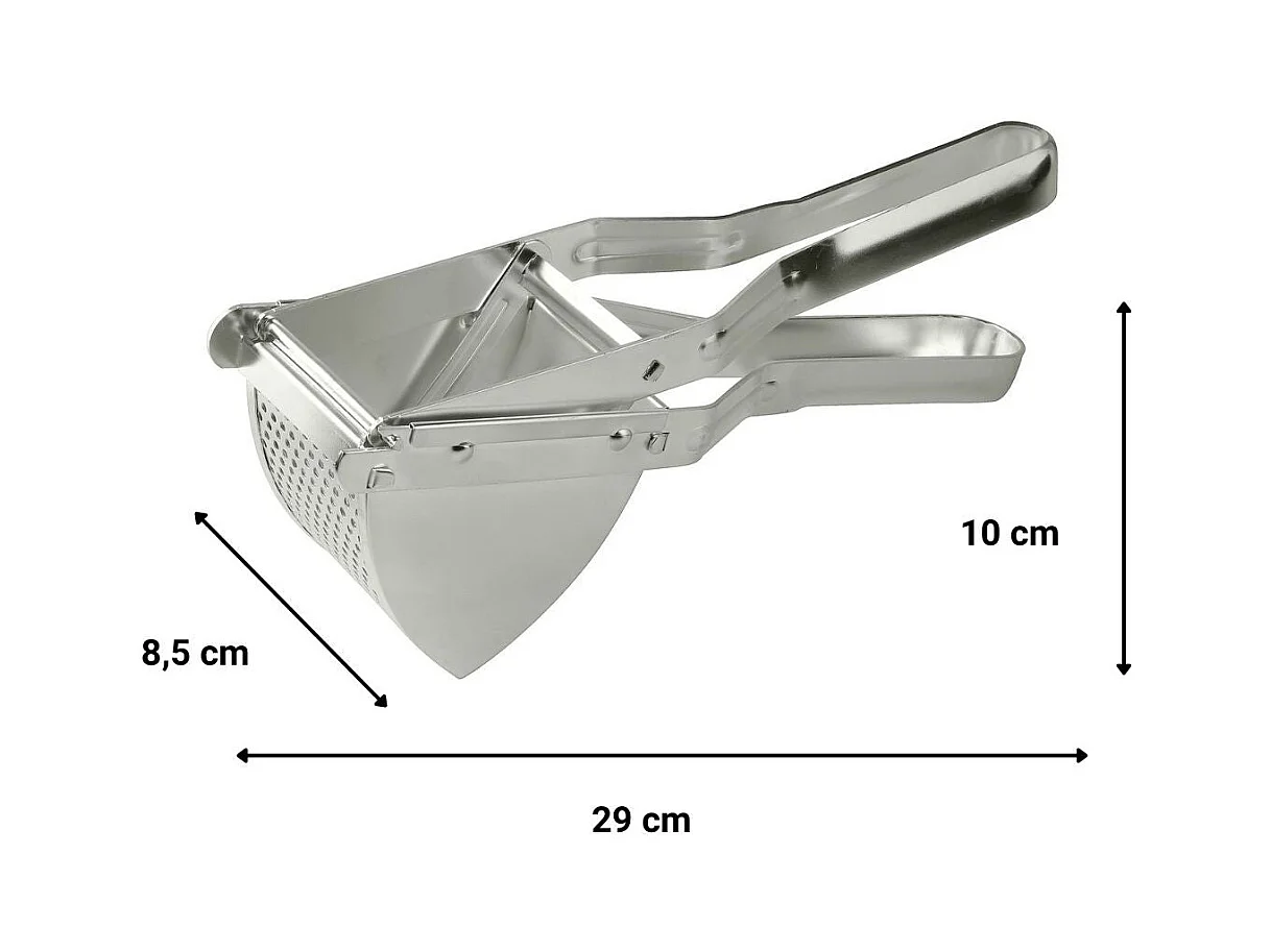 Duo Presse-purée à levier et Fourchette 3 dents pour pommes de terre Fackelmann