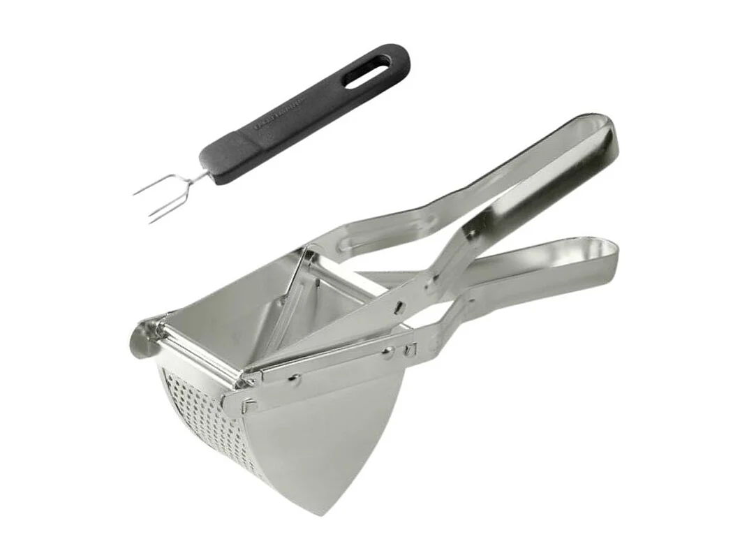 Duo Presse-purée à levier et Fourchette 3 dents pour pommes de terre Fackelmann