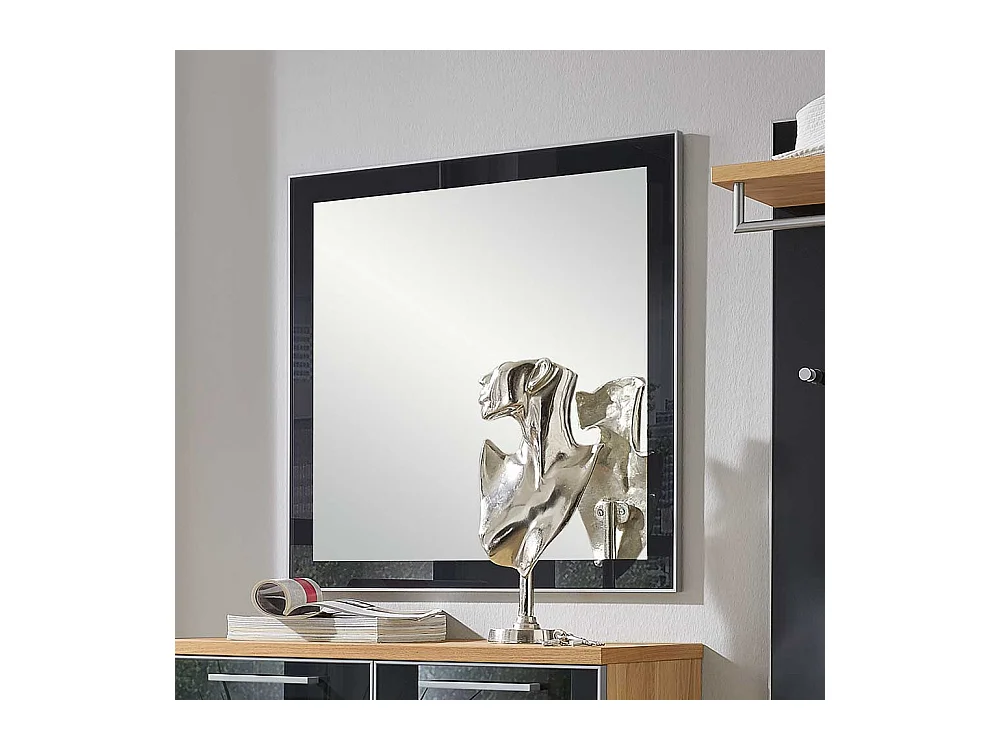 Garderobenspiegel in Anthrazit modern