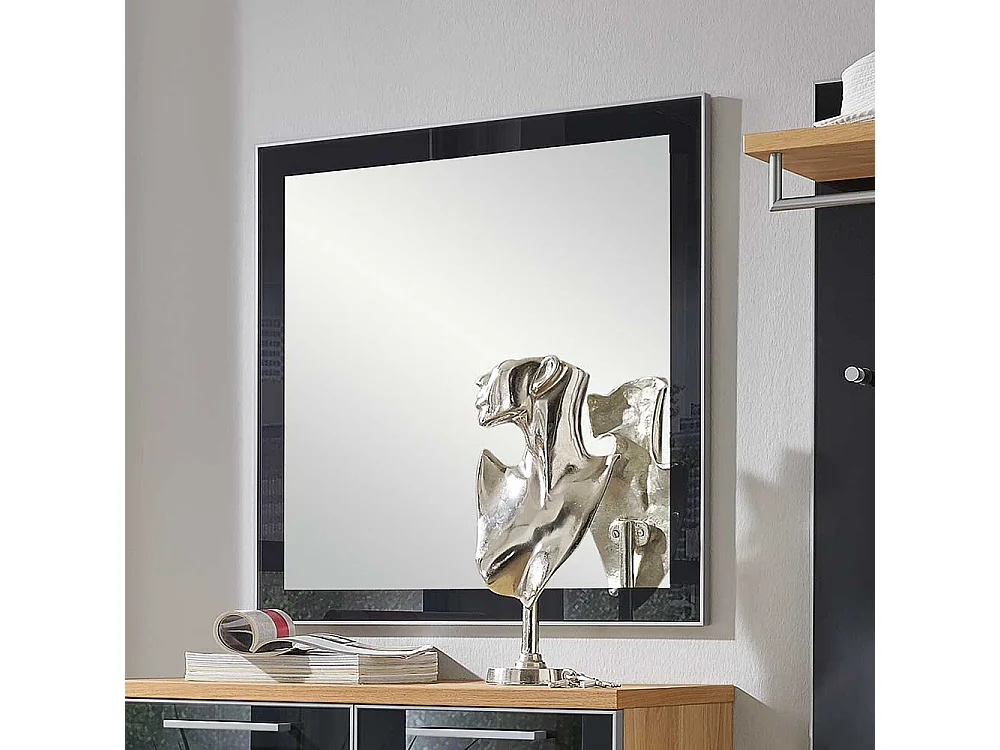 Garderobenspiegel in Anthrazit modern