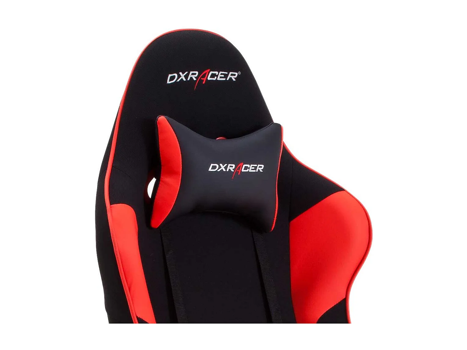 Gaming Sessel in Schwarz und Rot Lendenwirbelstütze