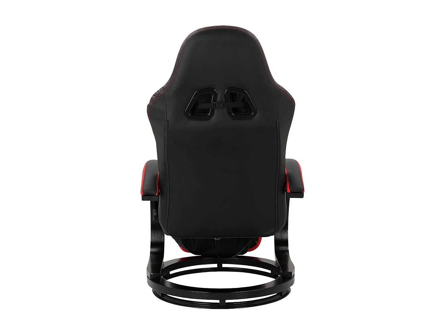 Moderner Gamingstuhl in Schwarz und Rot Liegefunktion