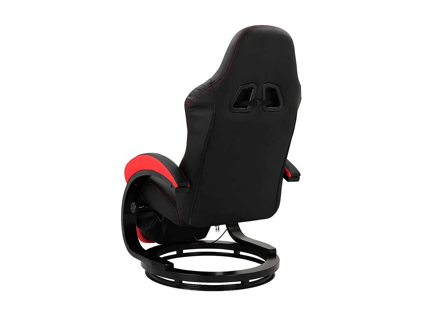 Moderner Gamingstuhl in Schwarz und Rot Liegefunktion