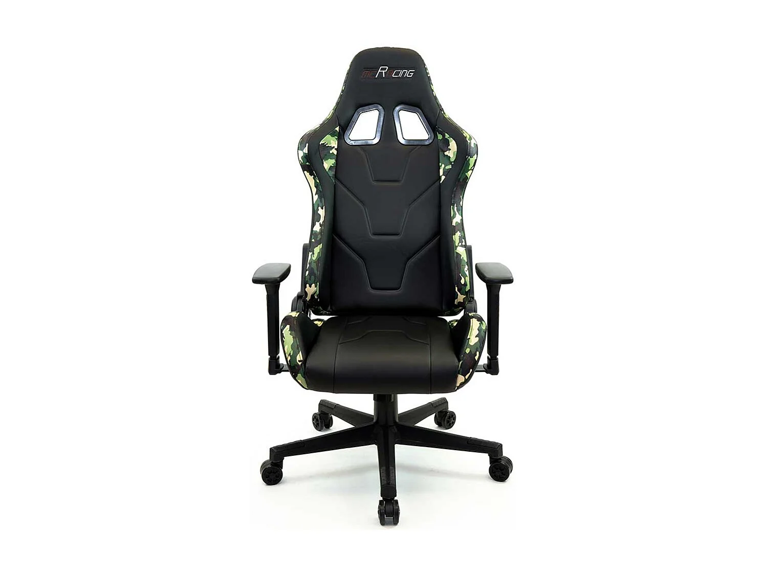 Gaming Schreibtischstuhl im Camouflage Style Lendenwirbelstütze