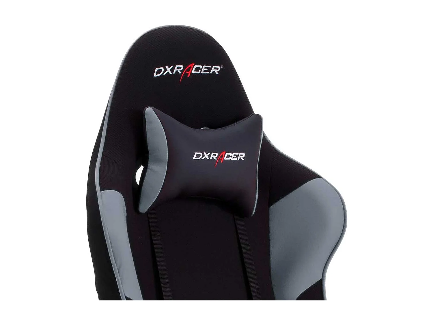 Computersessel in Schwarz und Grau verstellbaren Armlehnen