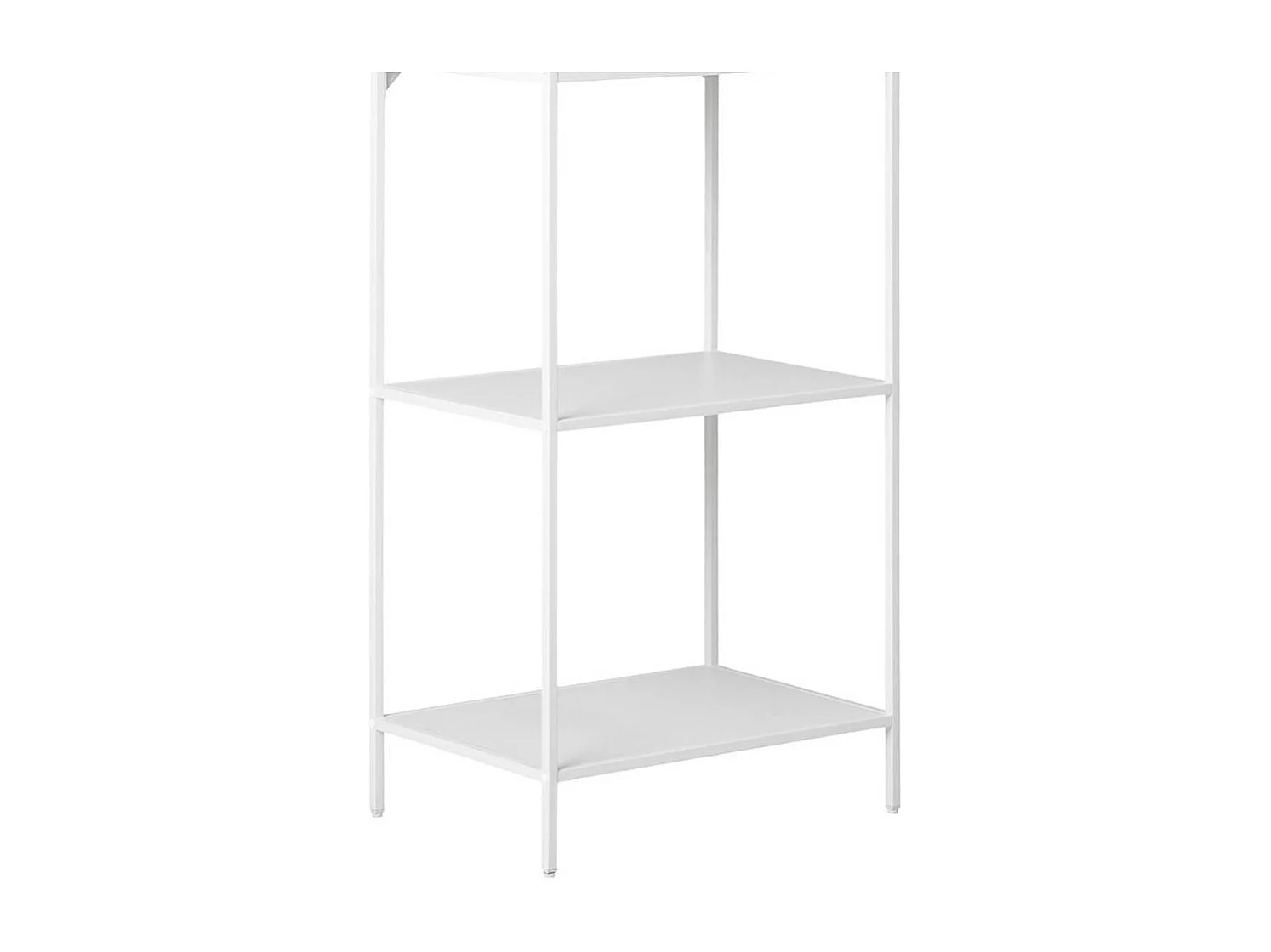 Bücherregal Wohnzimmerregal in Weiß 51 cm breit