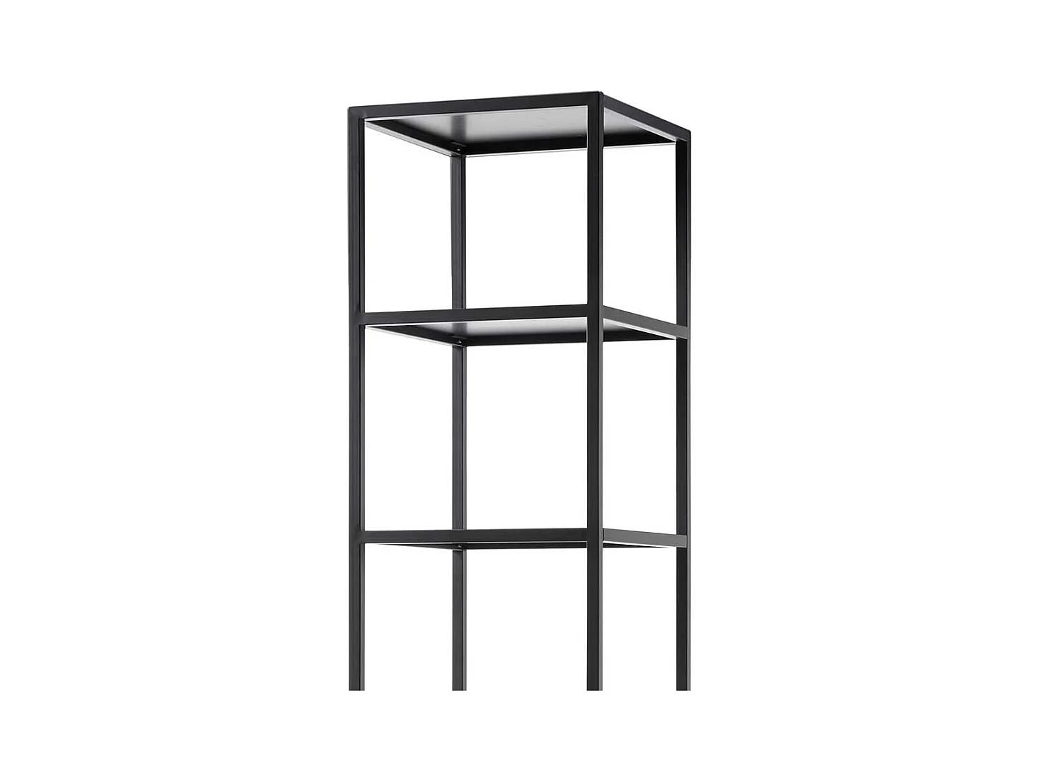 Wohnzimmer Regal in Schwarz und Weiß 40 cm breit