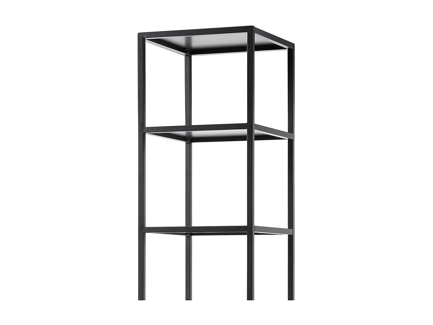 Wohnzimmer Regal in Schwarz und Weiß 40 cm breit