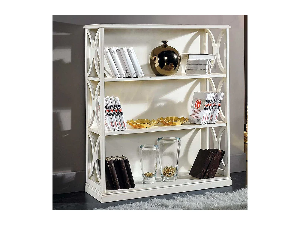 Standregal in Weiß 120 cm hoch