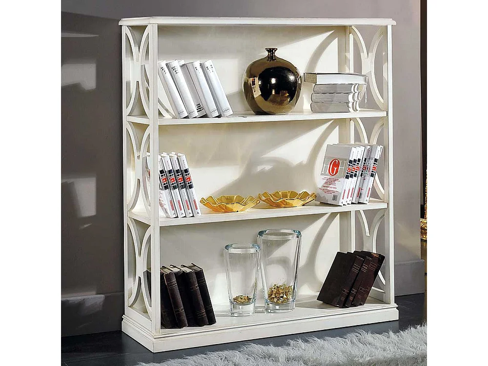 Standregal in Weiß 120 cm hoch