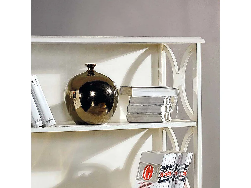 Standregal in Weiß 120 cm hoch