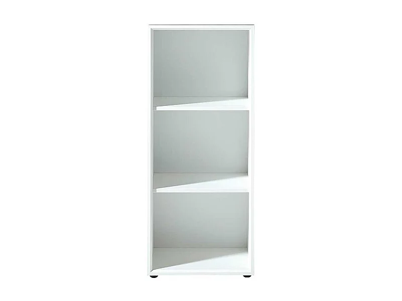 Weißes Regal 50 cm breit Glas beschichtet