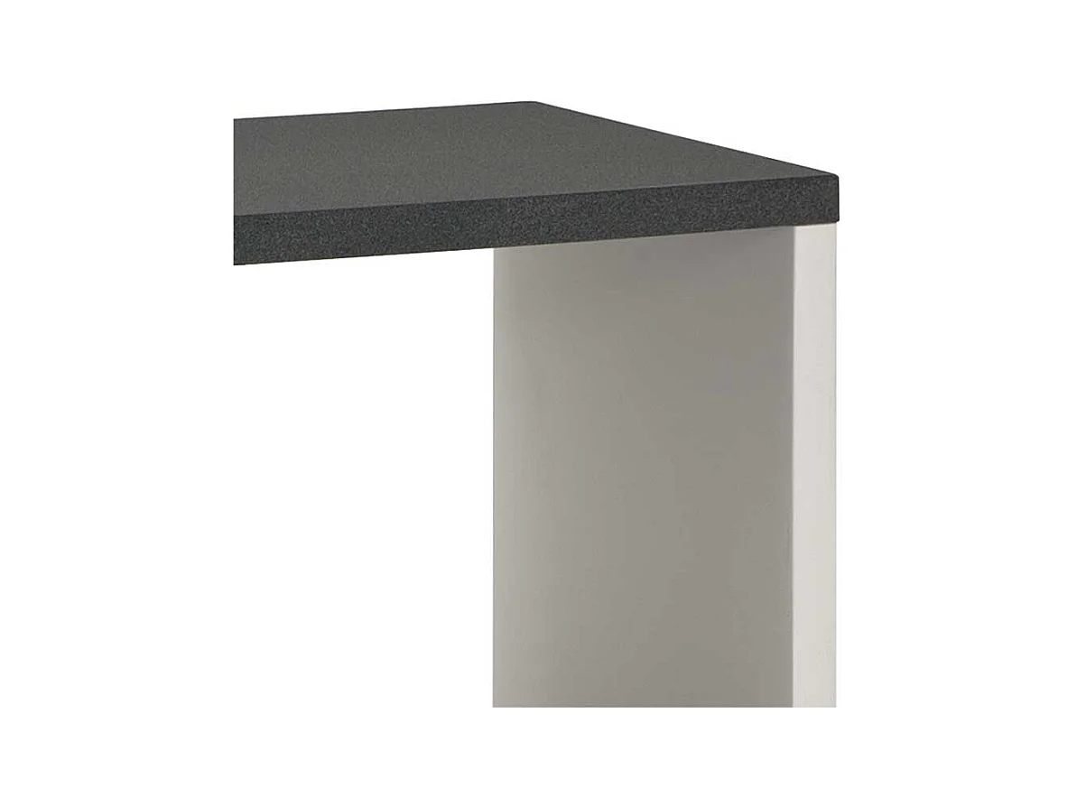 TV Regal in Weiß Grau modern