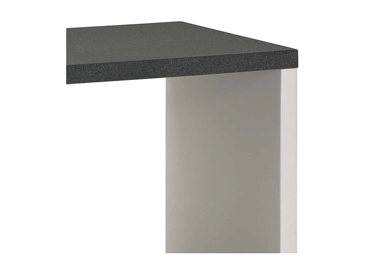 TV Regal in Weiß Grau modern