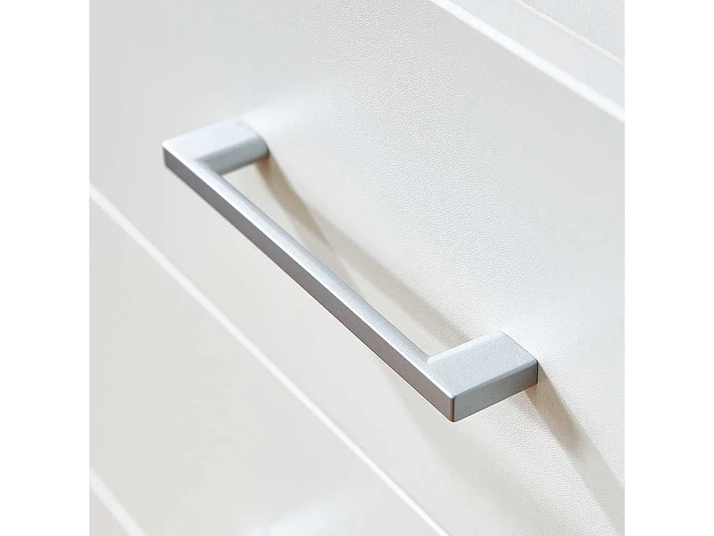 Kleines Aktenregal in Wei� melaminbeschichtet zwei Ausz�gen