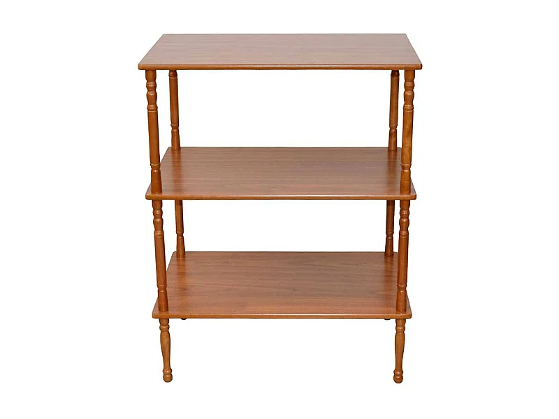 Wohnzimmerregal in Eichefarben klassischen Stil