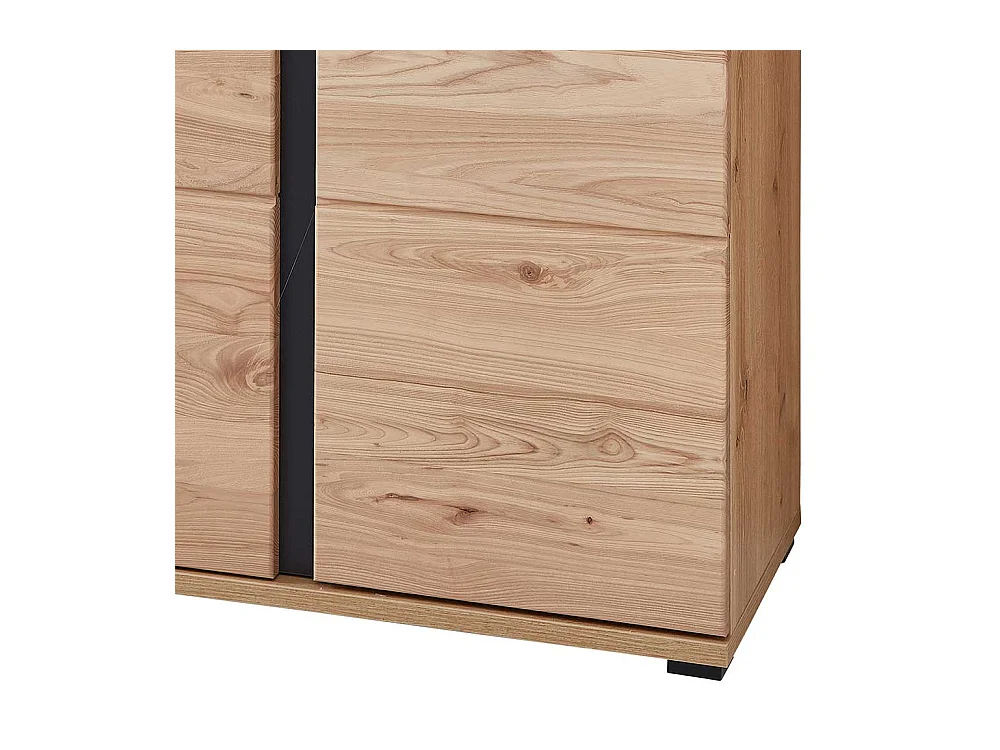 Aktenregal mit Türen in Eschefarben Wildeichefarben