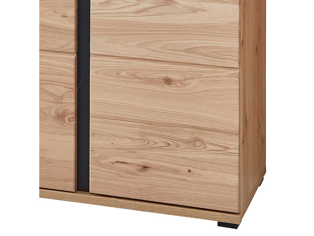 Aktenregal mit Türen in Eschefarben Wildeichefarben