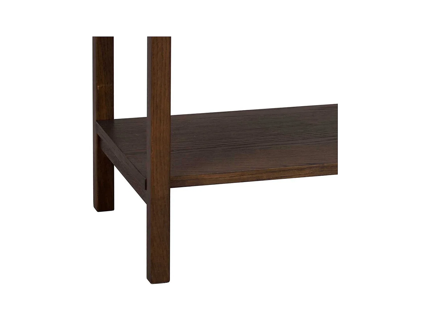 Modernes Esszimmer Regal in Eiche dunkel Marmorplatte in Beige