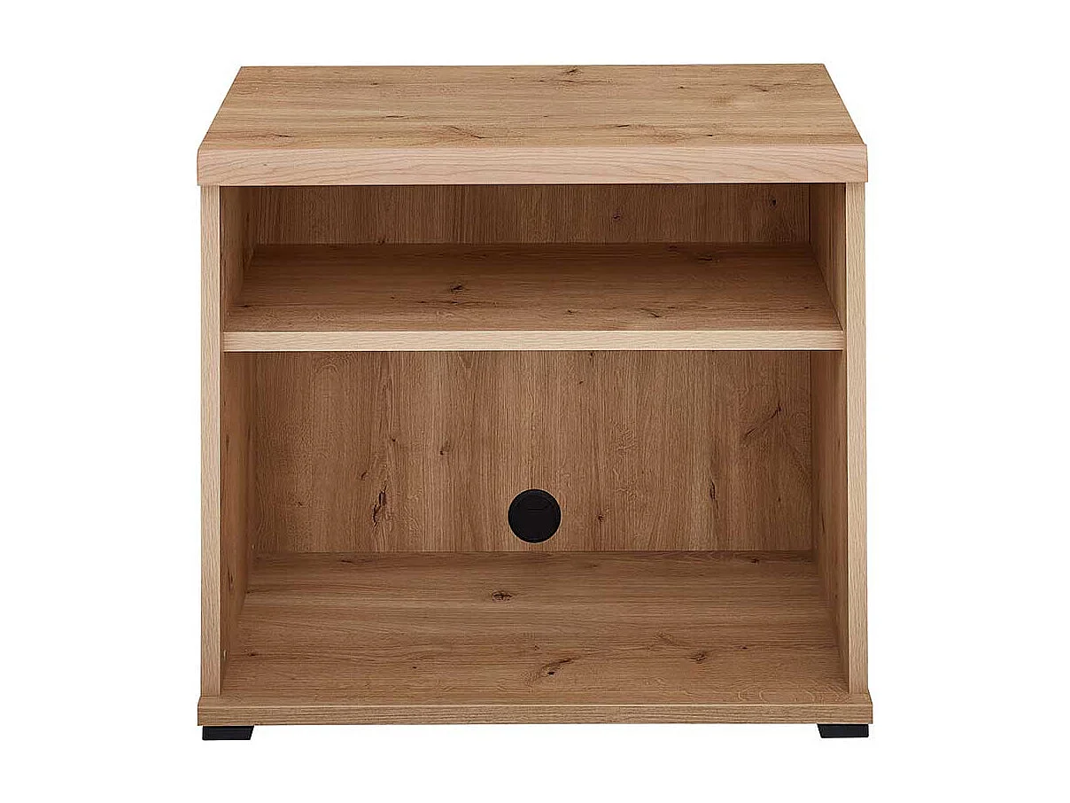 Standregal in Holzoptik foliert einem Einlegeboden