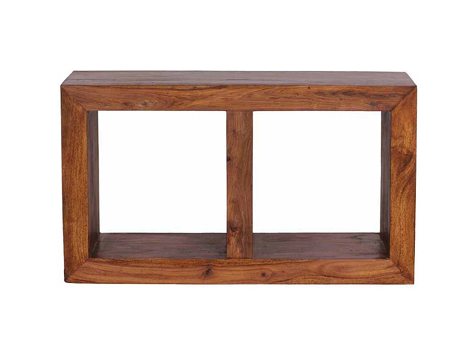 Bücherregal aus Sheesham Massivholz 50 cm breit