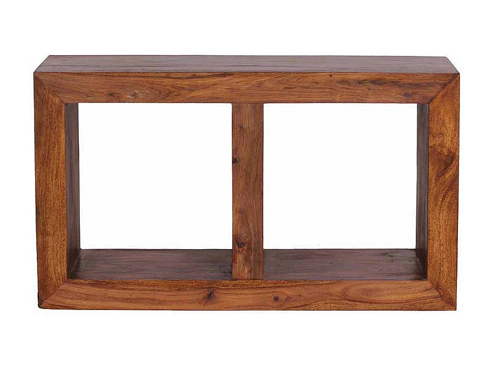 Bücherregal aus Sheesham Massivholz 50 cm breit