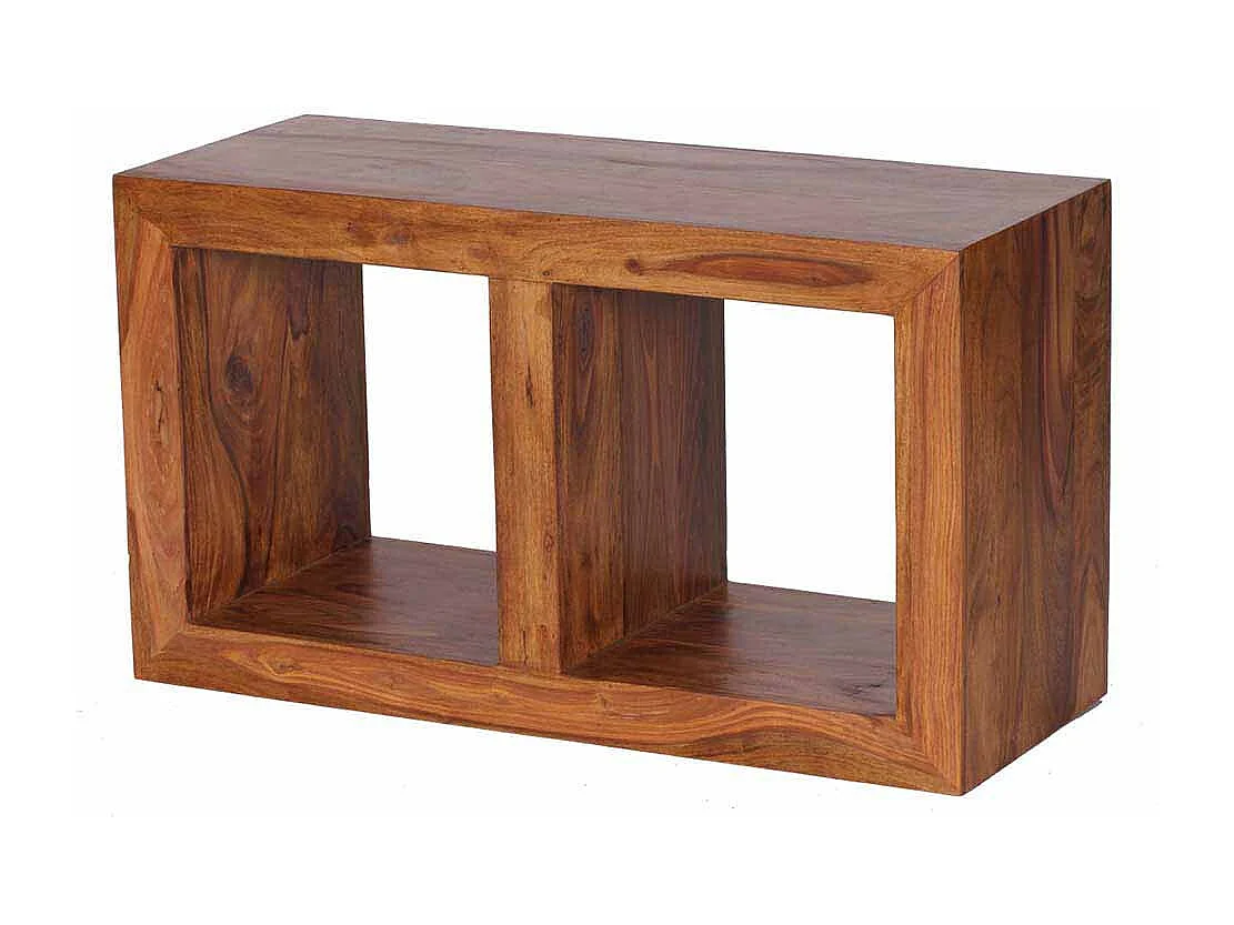 Bücherregal aus Sheesham Massivholz 50 cm breit