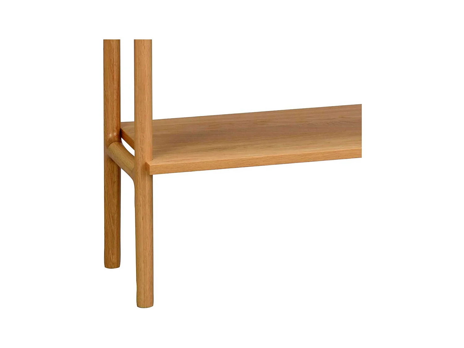 Standregal mit Eiche furniert 140 cm breit