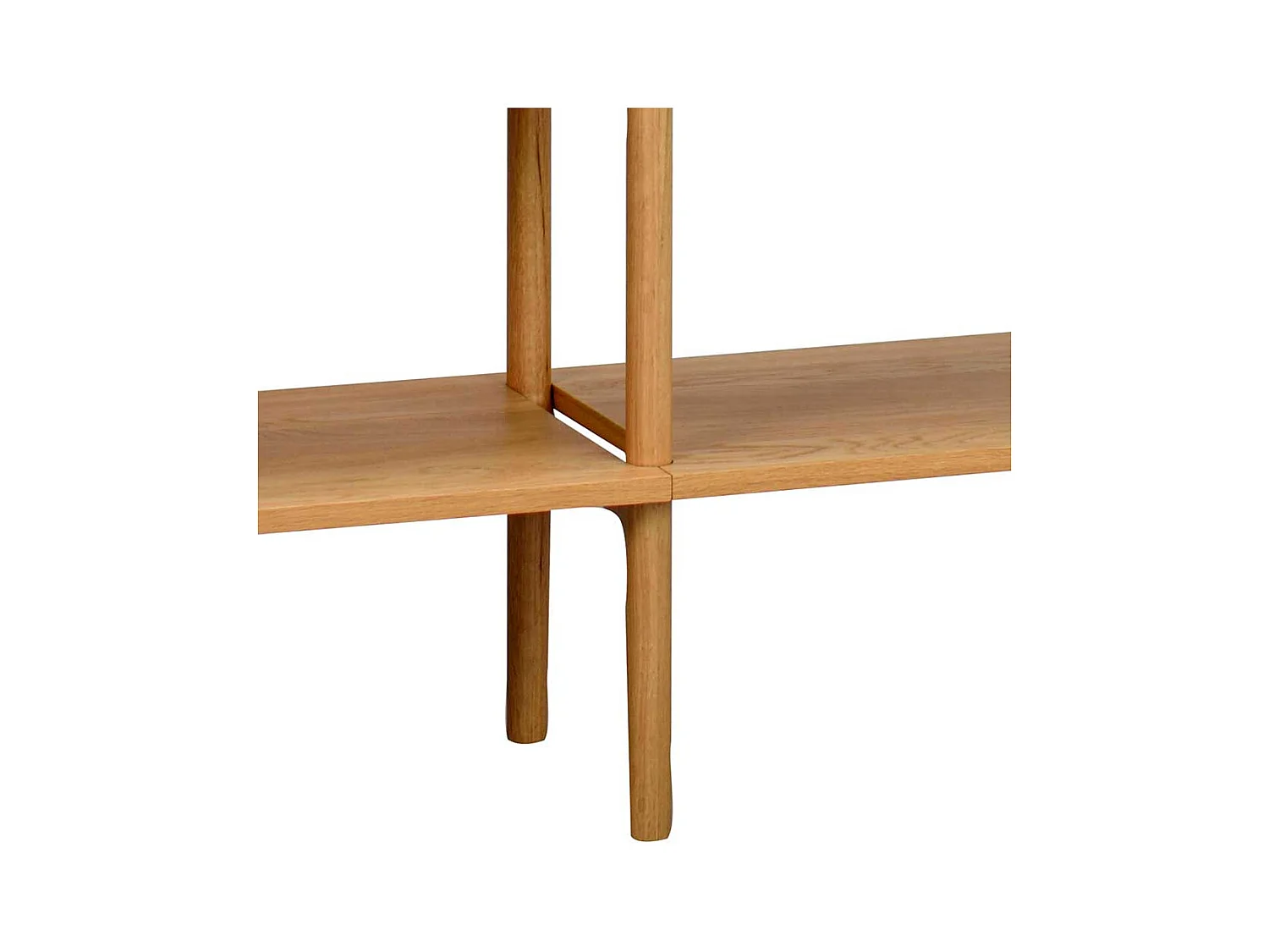 Standregal mit Eiche furniert 140 cm breit