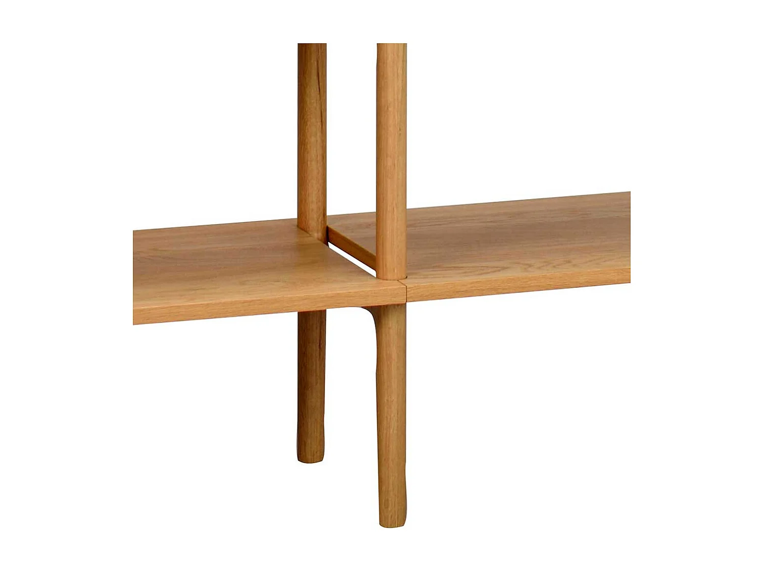 Standregal mit Eiche furniert 140 cm breit