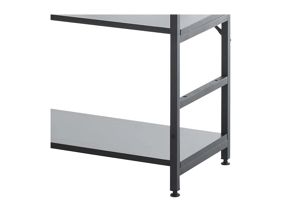 Industriestil Buecherregal in Schwarz 60 cm breit - unterschiedliche Höhen