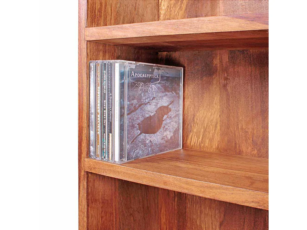 Regal für CDs Sheesham Massivholz