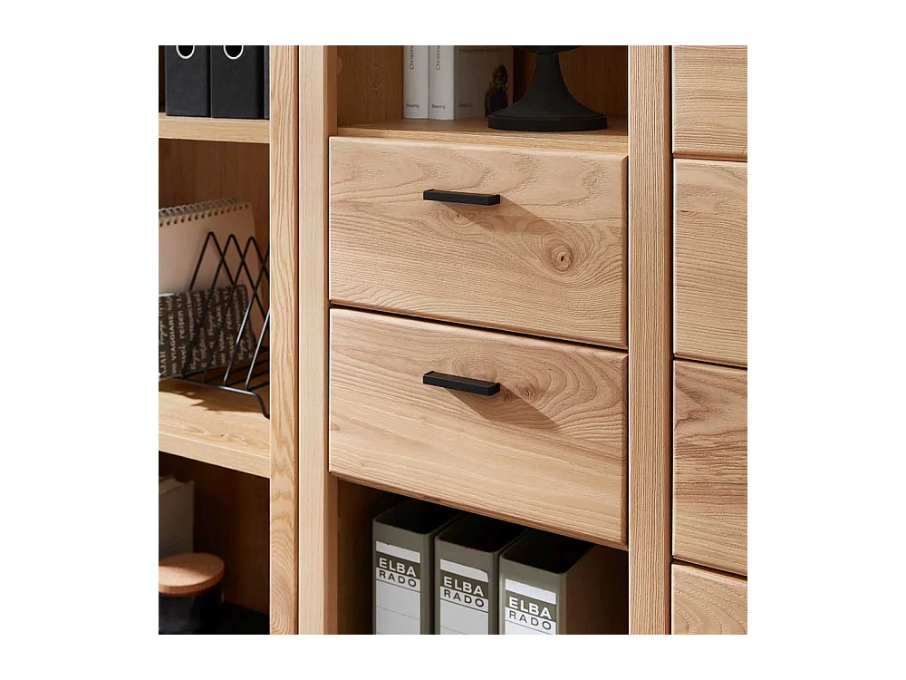 Akten Standregal teilmassiv zwei Schubladen