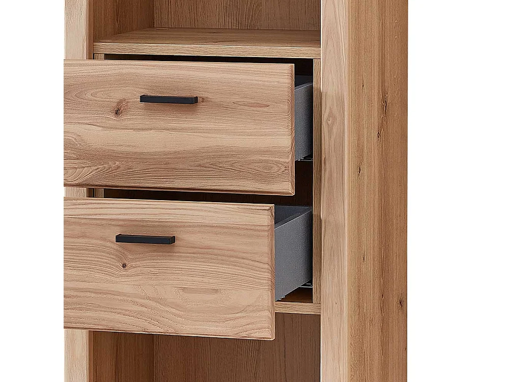 Akten Standregal teilmassiv zwei Schubladen