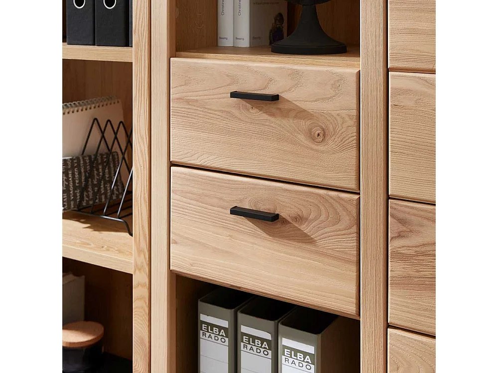 Akten Standregal teilmassiv zwei Schubladen